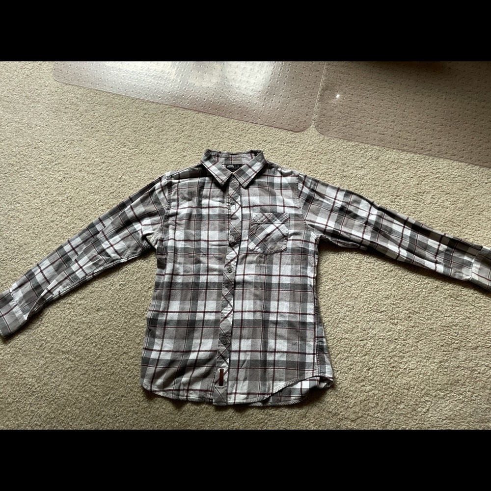 GoLite Button-Up Flannel, men’s size M